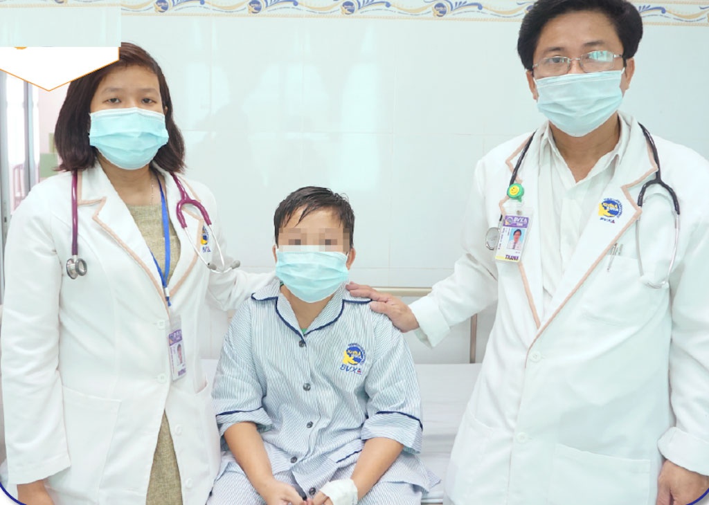 tang-can_uukq Hiện bệnh nhi đã hồi phuc sức khỏe /// ẢNH: BVCC