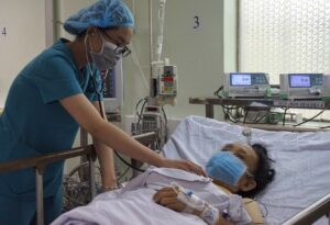 Sau ca mổ u nhầy tim, sức khỏe bệnh nhân đã dần hồi phục  /// Ảnh Đ.T