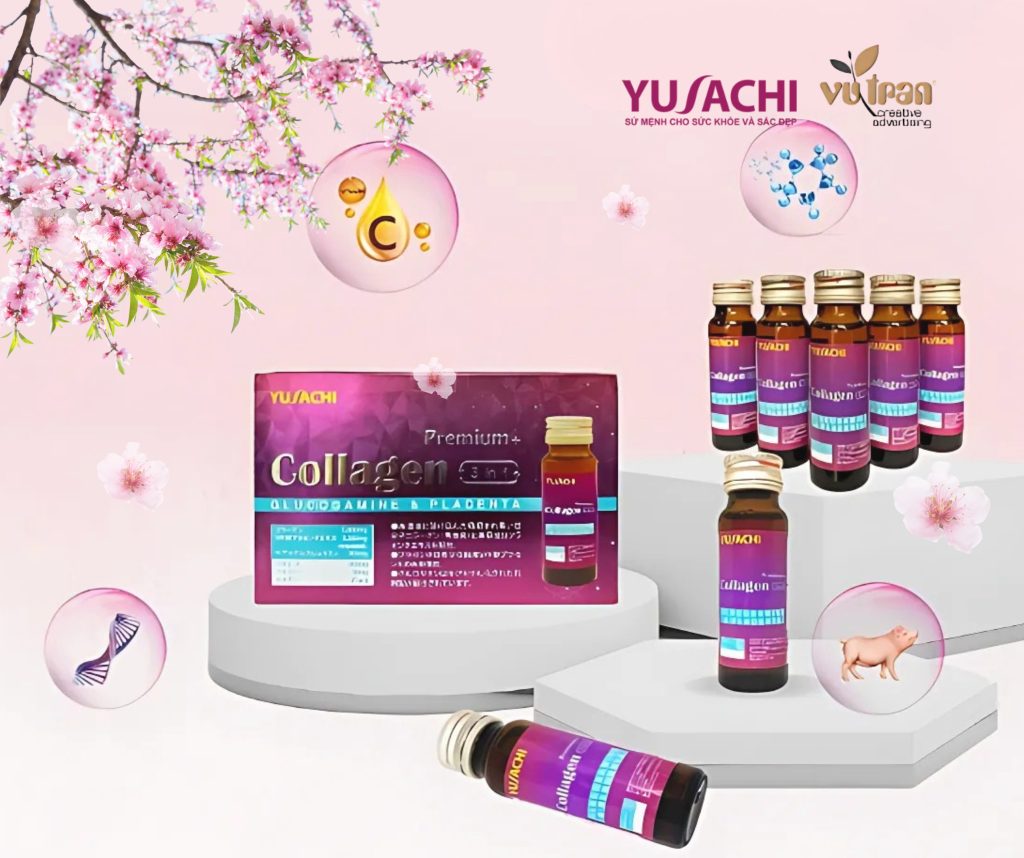 dạng nước uống collagen